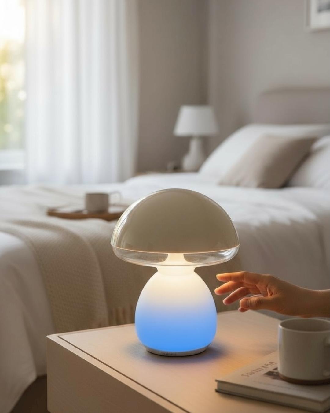 Mantar Lamba, Gece Lambası, Masa Lambası, Abajur