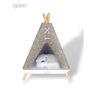 Tent Shape Kedili Masa Lambası, Gece Lambası, Abajur