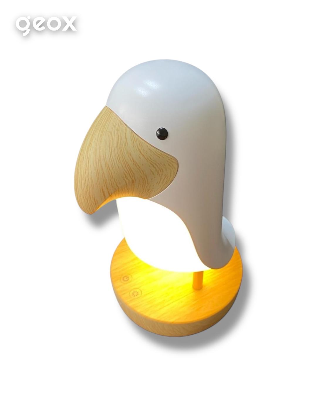 Toucan Bird Masa Lambası, Gece Lambası, Şarjlı, Abajur