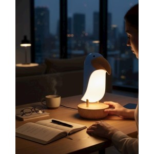 Toucan Bird Masa Lambası, Gece Lambası, Şarjlı, Abajur